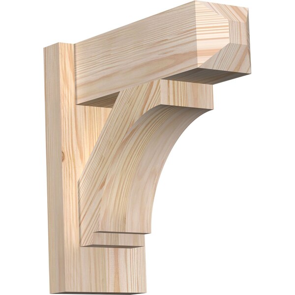 Ekena Millwork Imperial Craftsman Smooth Outlooker, Douglas Fir, 5 1/2"W x 14"D x 14"H OUT06X14X14IMP04SDF - main